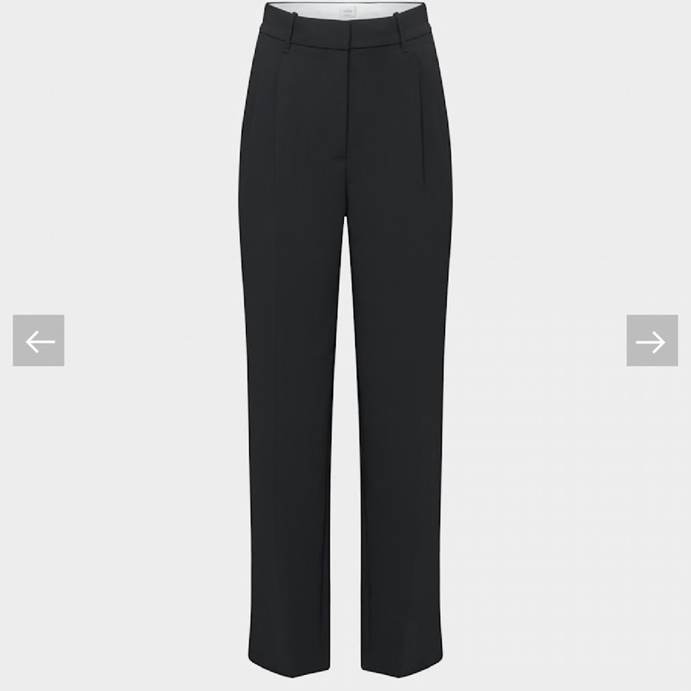 Aritzia Black The Effortless Pants | Women's Trousers | Size Tall 10